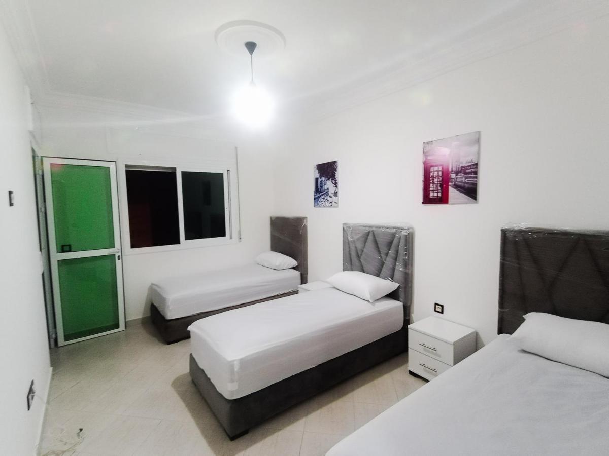 Fantastique Appartement Nouveau Meuble Avec Wifi & Netflix A Proximite Du Marjane Tanger Kültér fotó